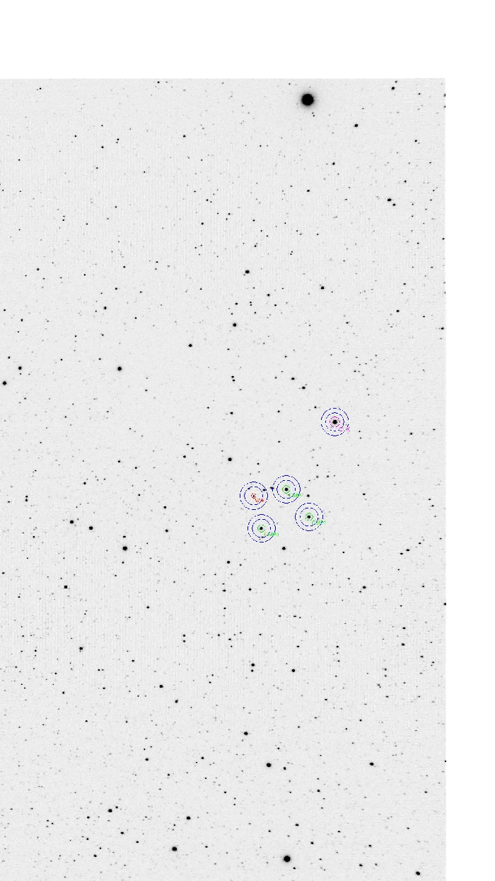 Chart - V0496 Vul, JD 2461268.31234