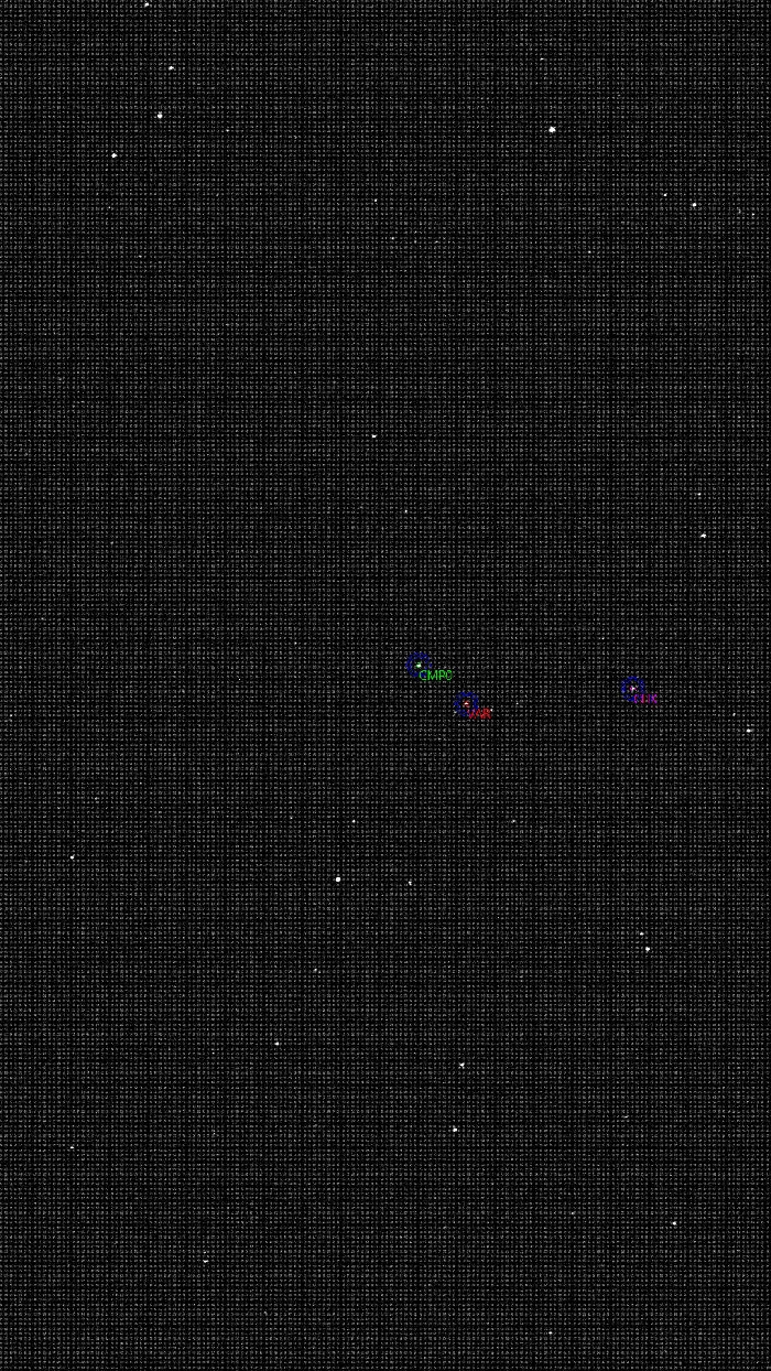 Chart - V0576 Peg, JD 2461275.35354