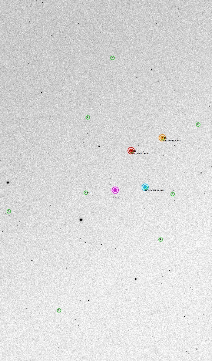 Chart - V0566 And, JD 2461284.43849