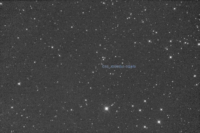 Chart - CSS_J030950.6+302419, JD 2461293.29560