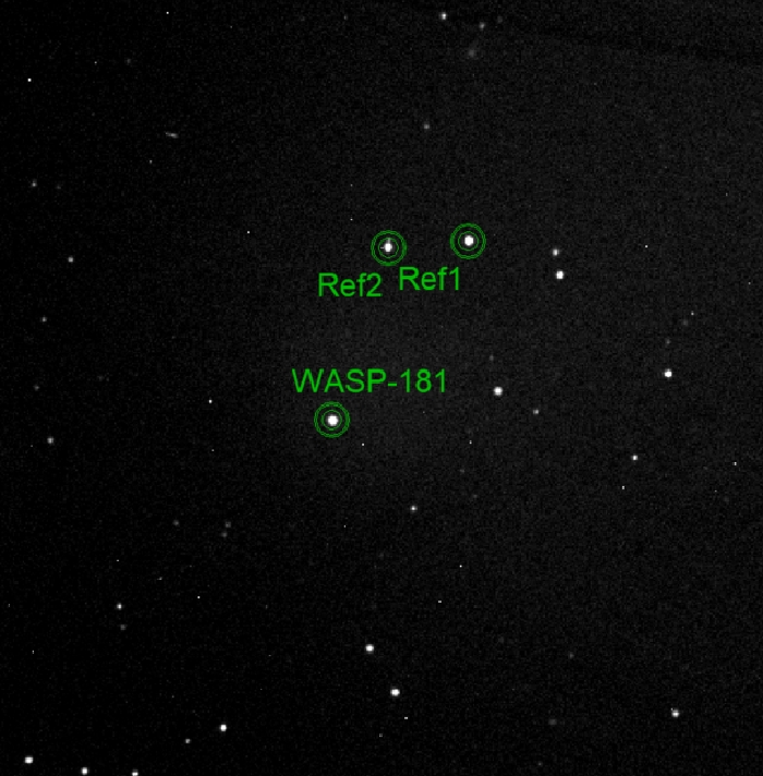 Chart - WASP-181, JD 2461313.44448