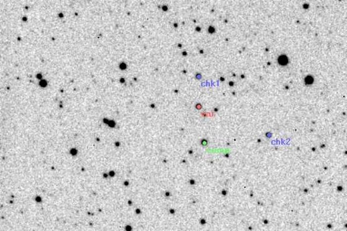 Chart - V0563 Lyr, JD 2453911.37310
