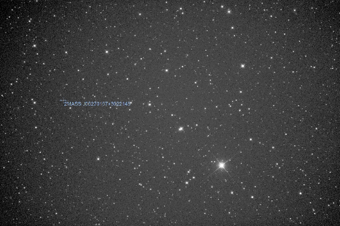 Chart - 2MASS J06270157+3022143, JD 2461333.24969