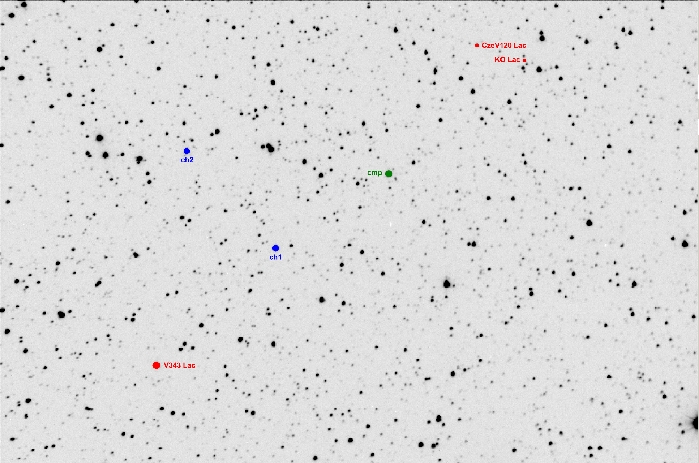 Chart - CzeV120, JD 2456105.40446