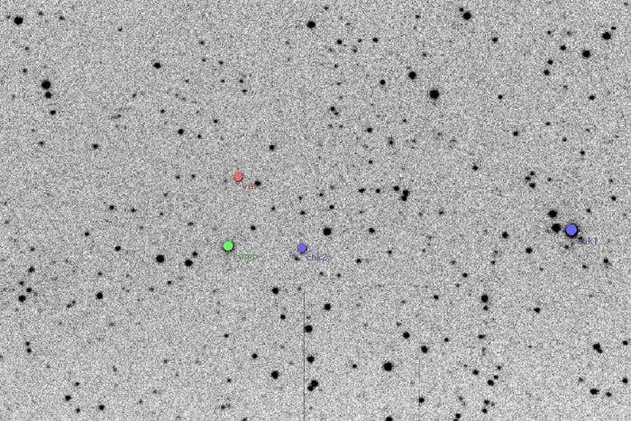 Chart - CL Aur, JD 2454070.48875