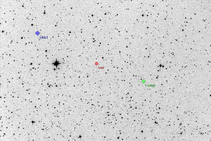 Chart - V0957 Cep, JD 2456155.39591
