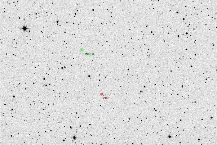 Chart - V0725 And, JD 2456160.29910