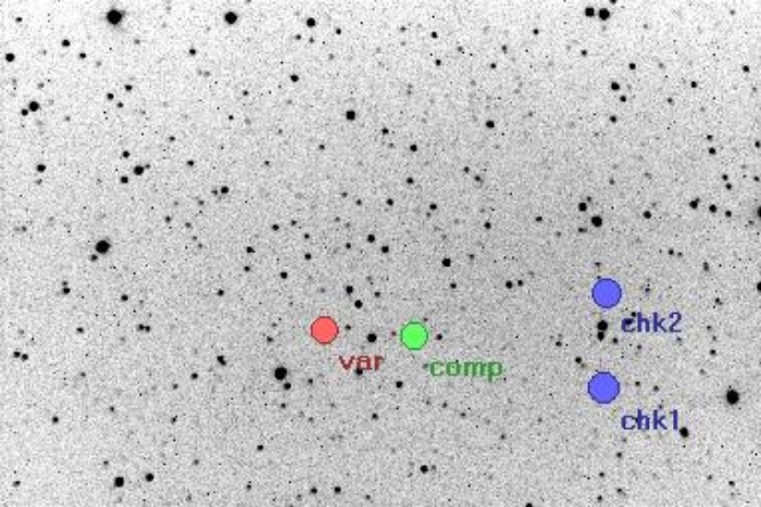 Chart - V0546 And, JD 2456246.40317