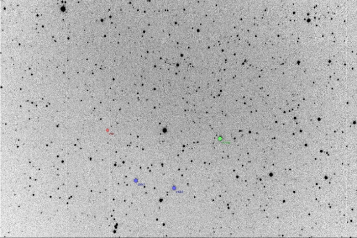 Chart - V1333 Cas, JD 2456319.20214