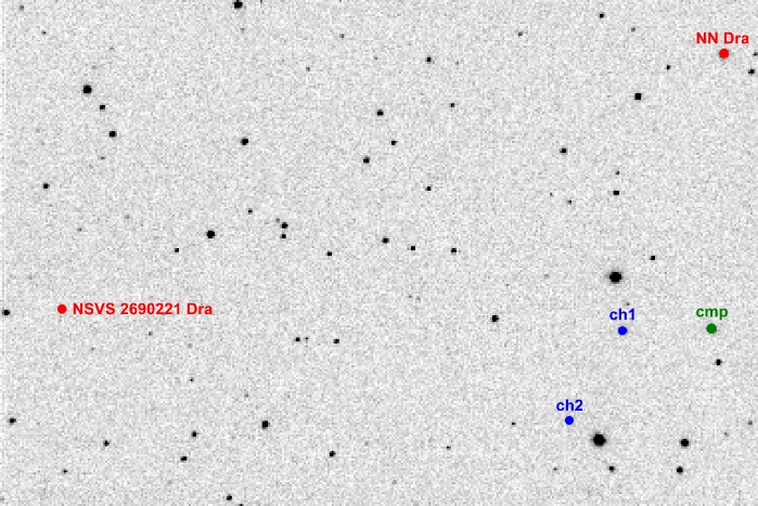 Chart - NN Dra, JD 2456431.32615