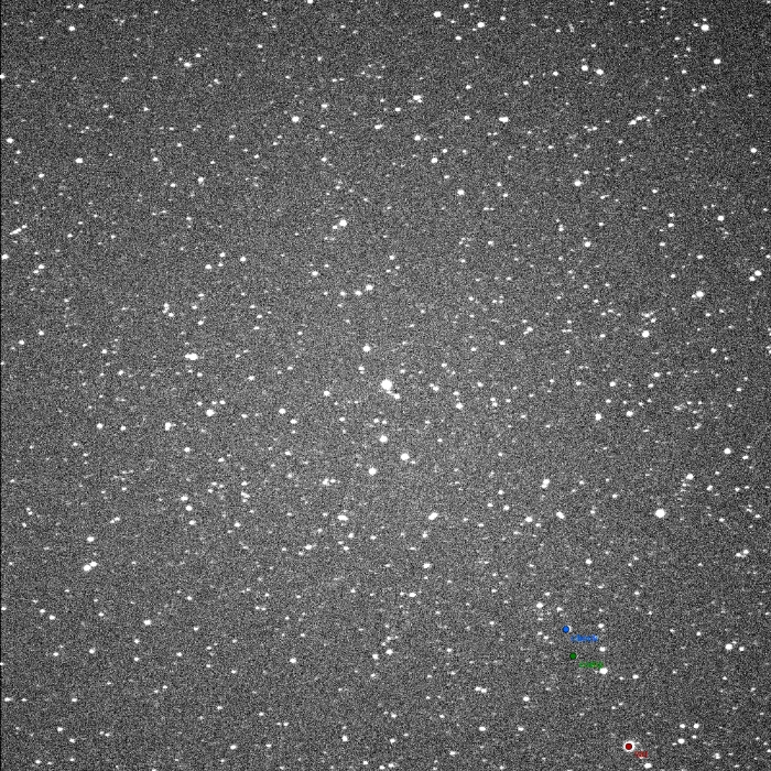 Chart - V0436 Pup, JD 2456585.71104