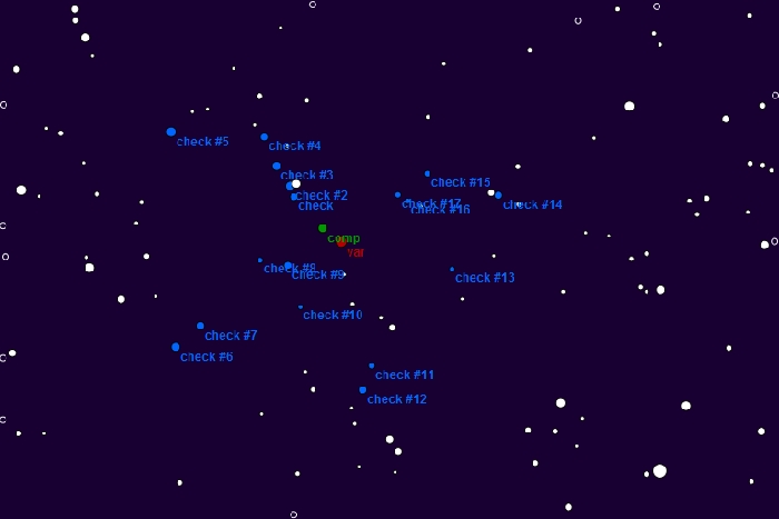 Chart - V0912 Per, JD 2456589.31569