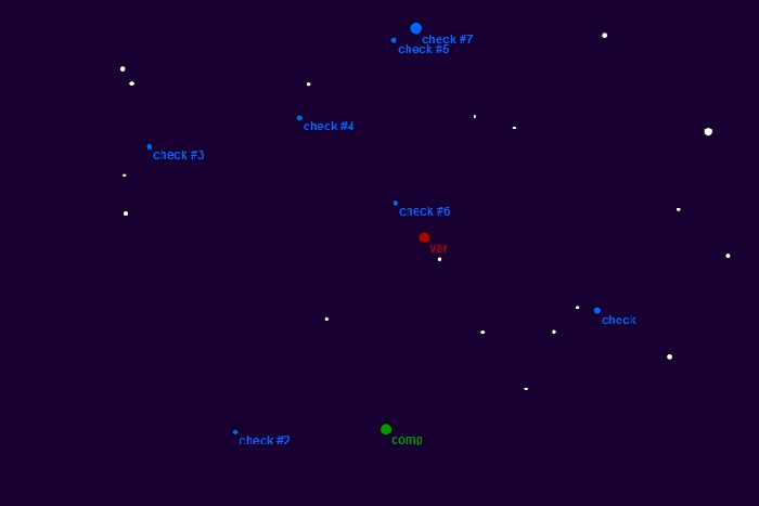 Chart - WASP-1, JD 2456616.30890