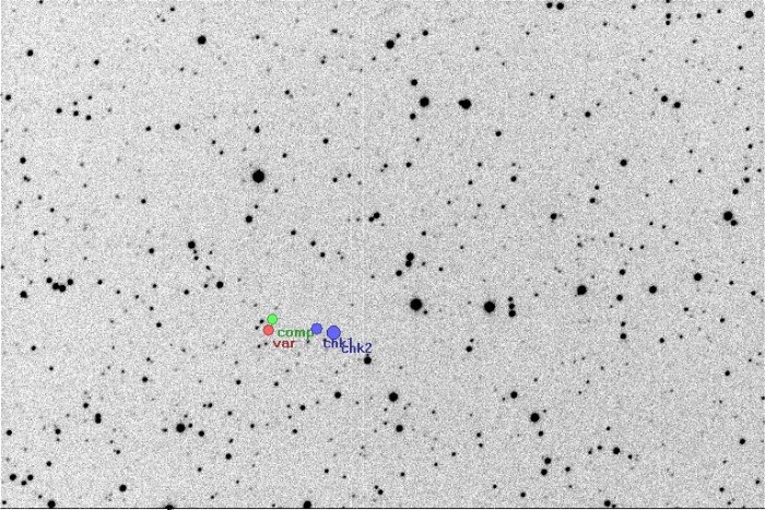 Chart - AH Aur, JD 2456692.31546