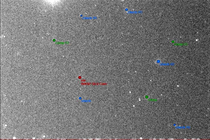 Chart - WASP-56, JD 2456723.40390