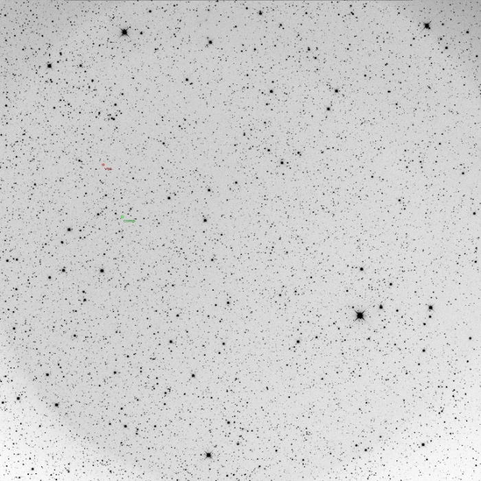 Chart - V0849 Aur, JD 2456731.24861