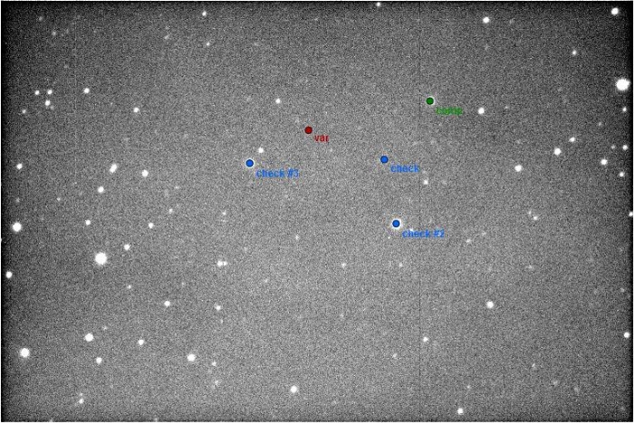 Chart - V0380 Gem, JD 2456746.28121