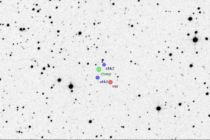 Chart - V2544 Cyg, JD 2456835.38662