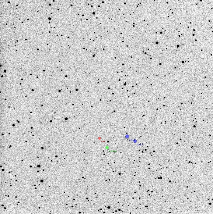 Chart - V2544 Cyg, JD 2456857.34692