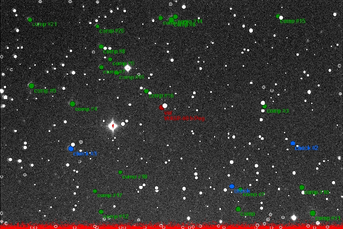 Chart - WASP-60, JD 2456543.32735