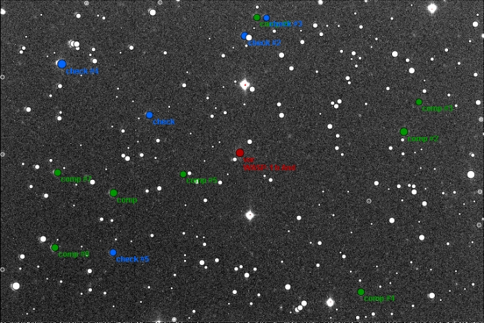Chart - WASP-1, JD 2456563.26668