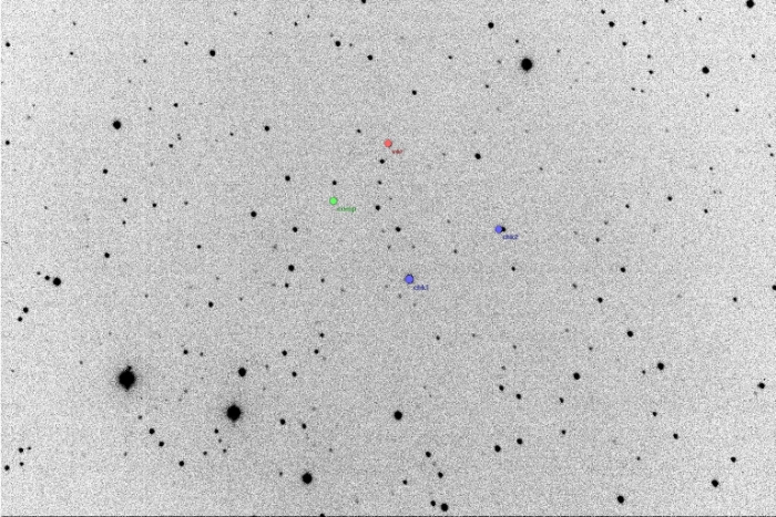 Chart - V0606 Dra, JD 2456919.27861