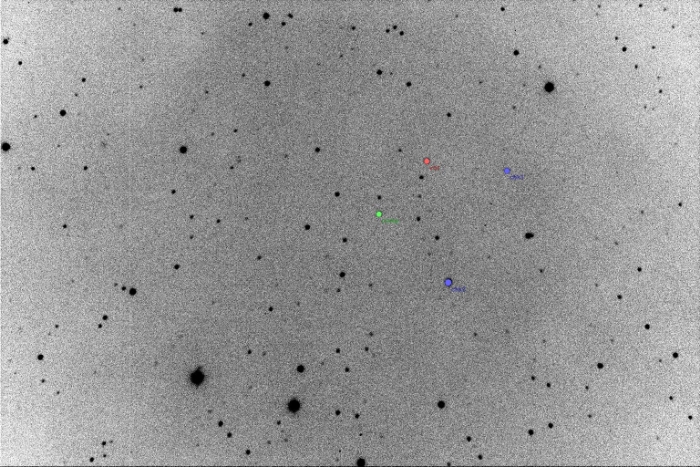 Chart - V0606 Dra, JD 2457022.18058