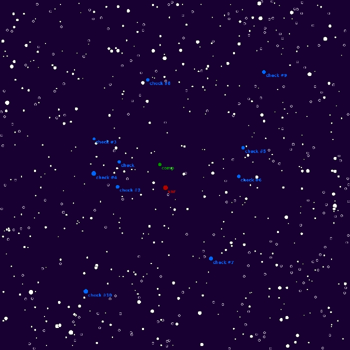 Chart - V1918 Cyg, JD 2457183.33365