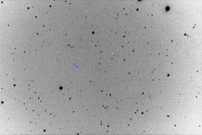 Chart - V0606 Dra, JD 2457249.30868