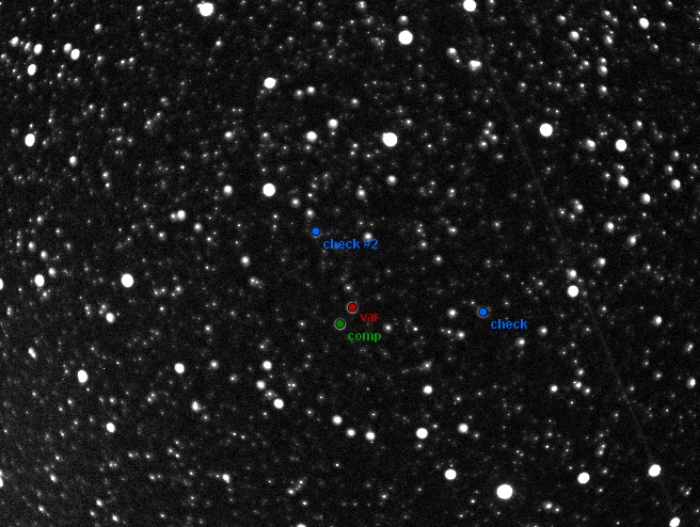 Chart - V0456 Oph, JD 2457256.35323