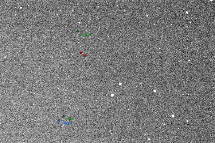 Chart - SZ Ari, JD 2457264.49027