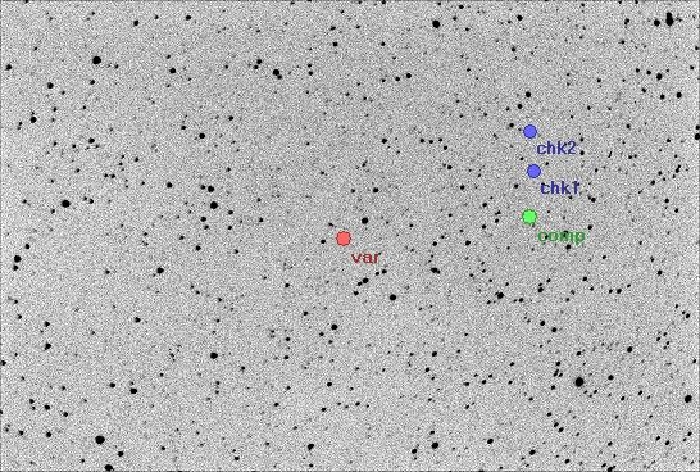 Chart - V388 Cyg, JD 2454766.19166