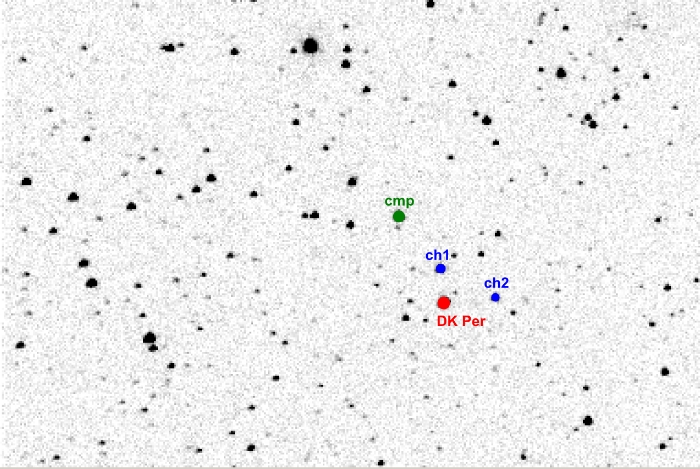 Chart - DK Per, JD 2454357.49642