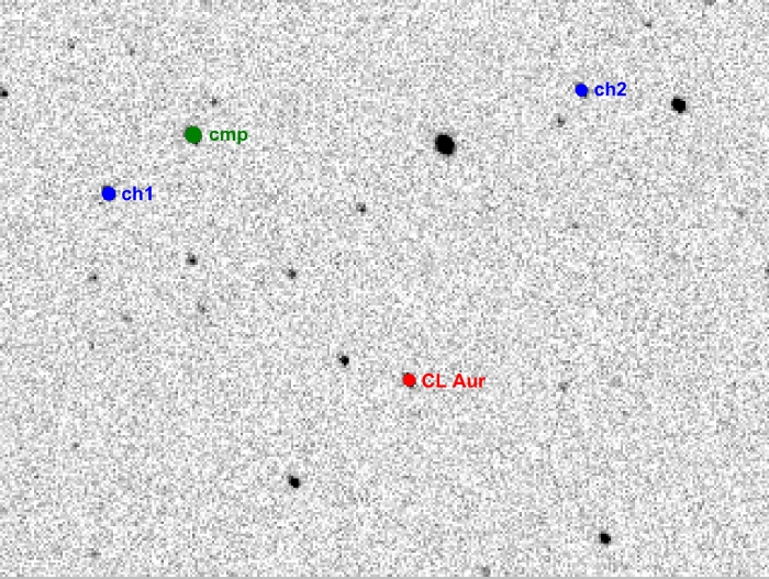 Chart - CL Aur, JD 2451880.43485