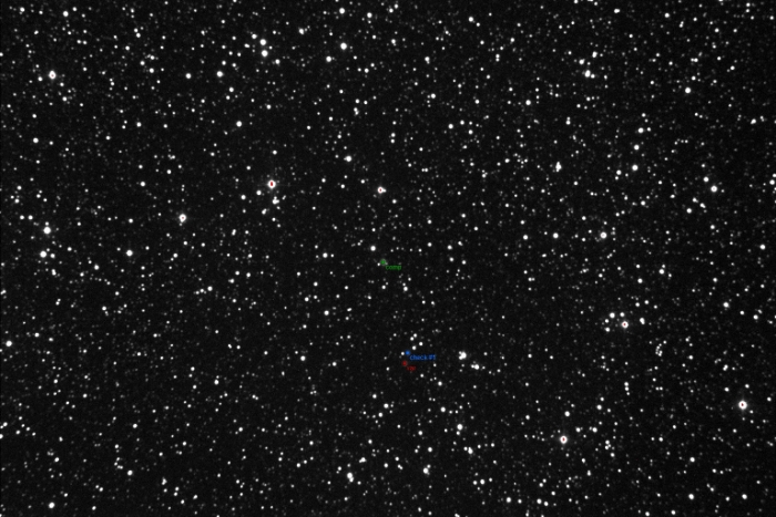 Chart - V2545 Cyg, JD 2457608.31272
