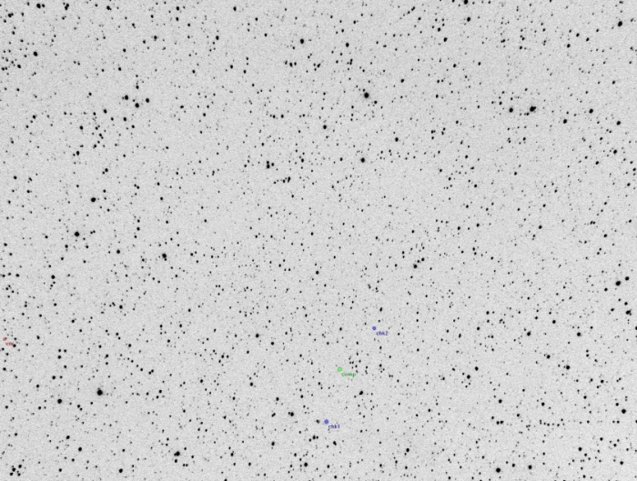 Chart - Gaia DR3 4223818624421140480, JD 2457659.24586