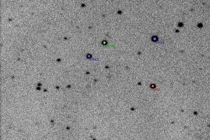 Chart - CL Aur, JD 2454843.21080