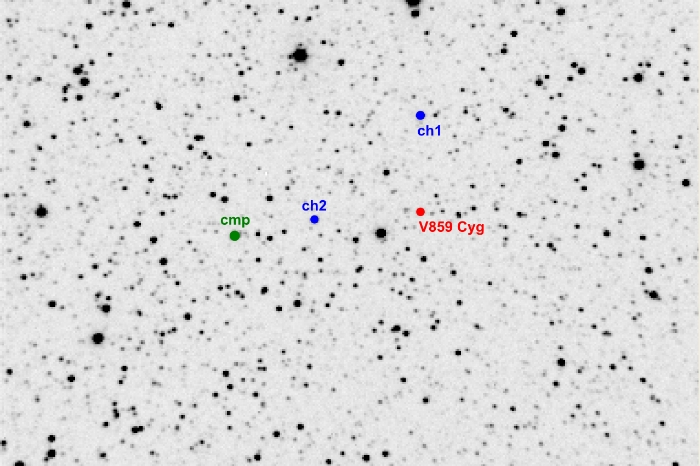 Chart - V0859 Cyg, JD 2457655.32479