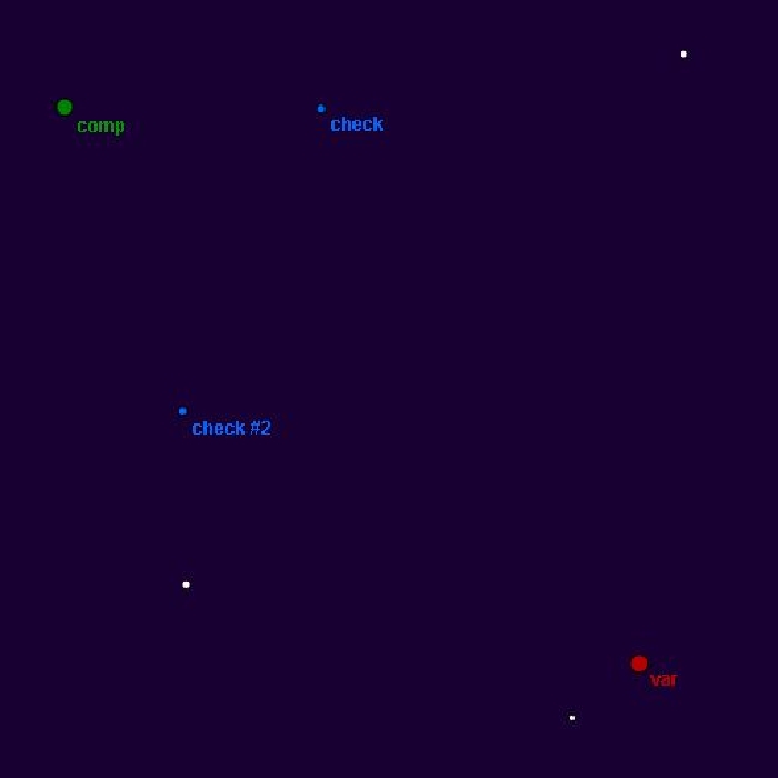 Chart - V0471 Tau, JD 2457715.28895