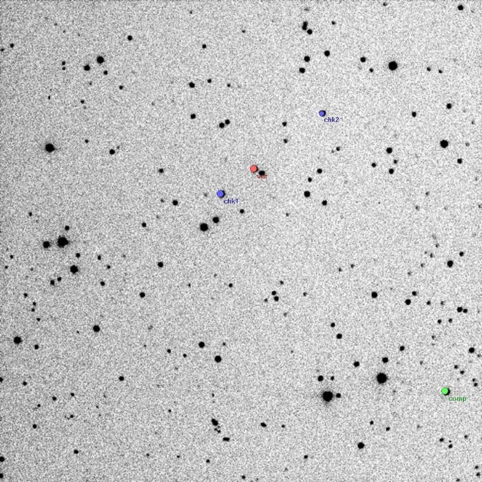 Chart - RZ Lyn, JD 2454922.31289