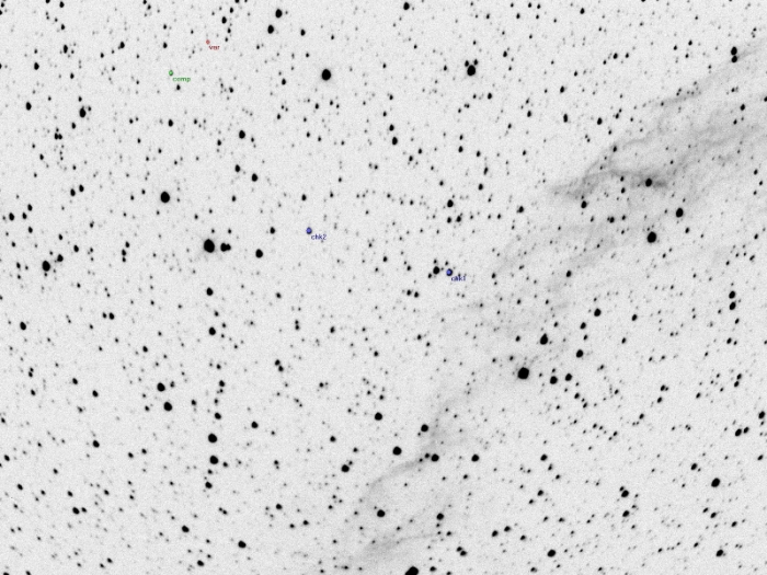 Chart - Gaia DR3 1864893495930013184, JD 2457992.32986