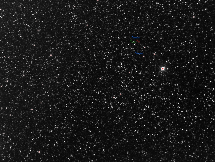 Chart - V2687 Cyg, JD 2457996.29098