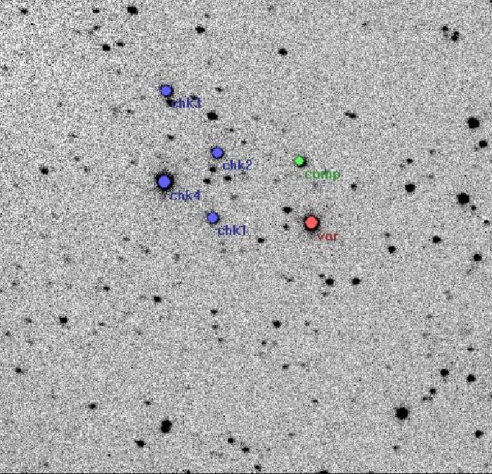 Chart - V1918 Cyg, JD 2454942.50443