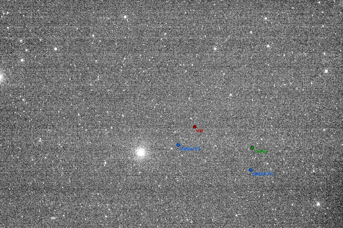 Chart - V0527 And, JD 2458026.33624