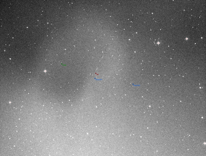 Chart - AG LMi, JD 2458200.25259