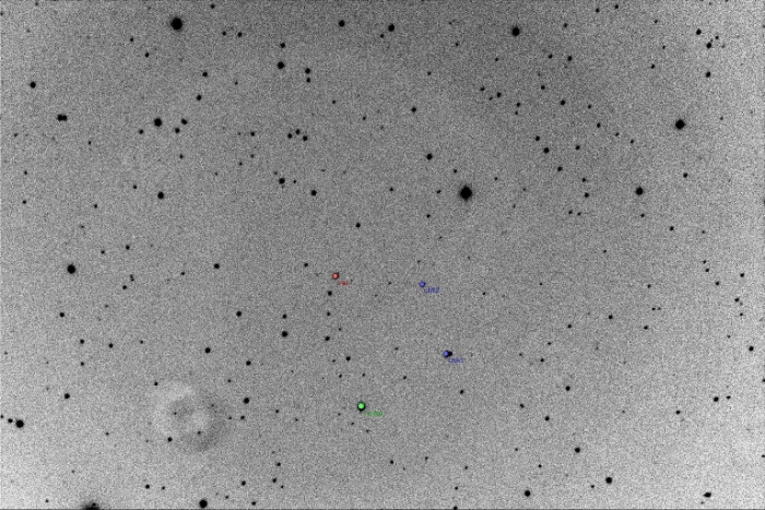 Chart - V0606 Dra, JD 2458520.19698