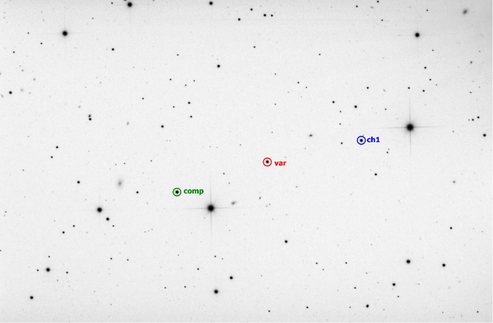 Chart - V0337 UMa, JD 2458537.30316