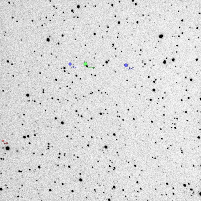 Chart - CRTS J001937.9+314055, JD 2455041.39182