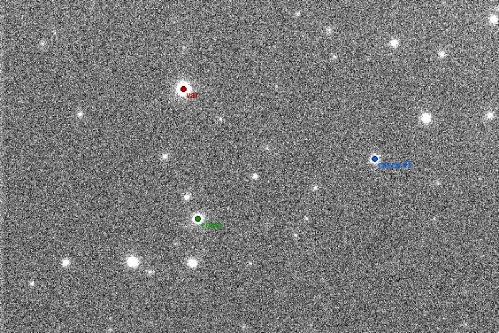 Chart - CzeV257, JD 2457881.40902