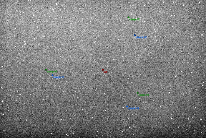 Chart - OO Leo, JD 2458530.47076